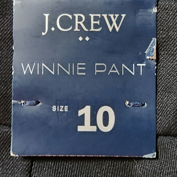 J.Crew NWT Winnie Crop Pants Size 10 • Black - Picture 14 of 14